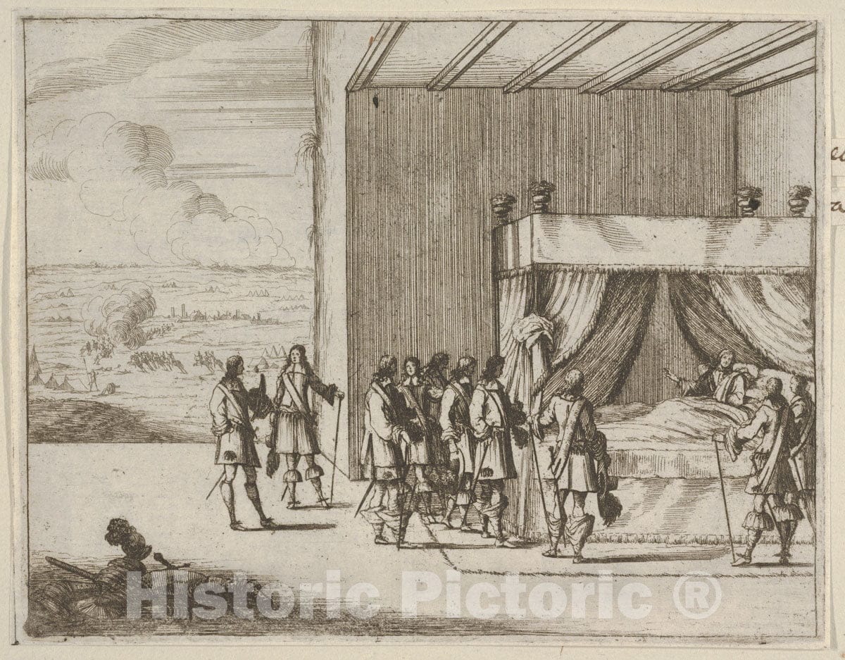 Art Print : Francesco I d'Este - Artist: Bartolomeo Fenice (Fenis) - Created: 1659 2 : Vintage Wall Art