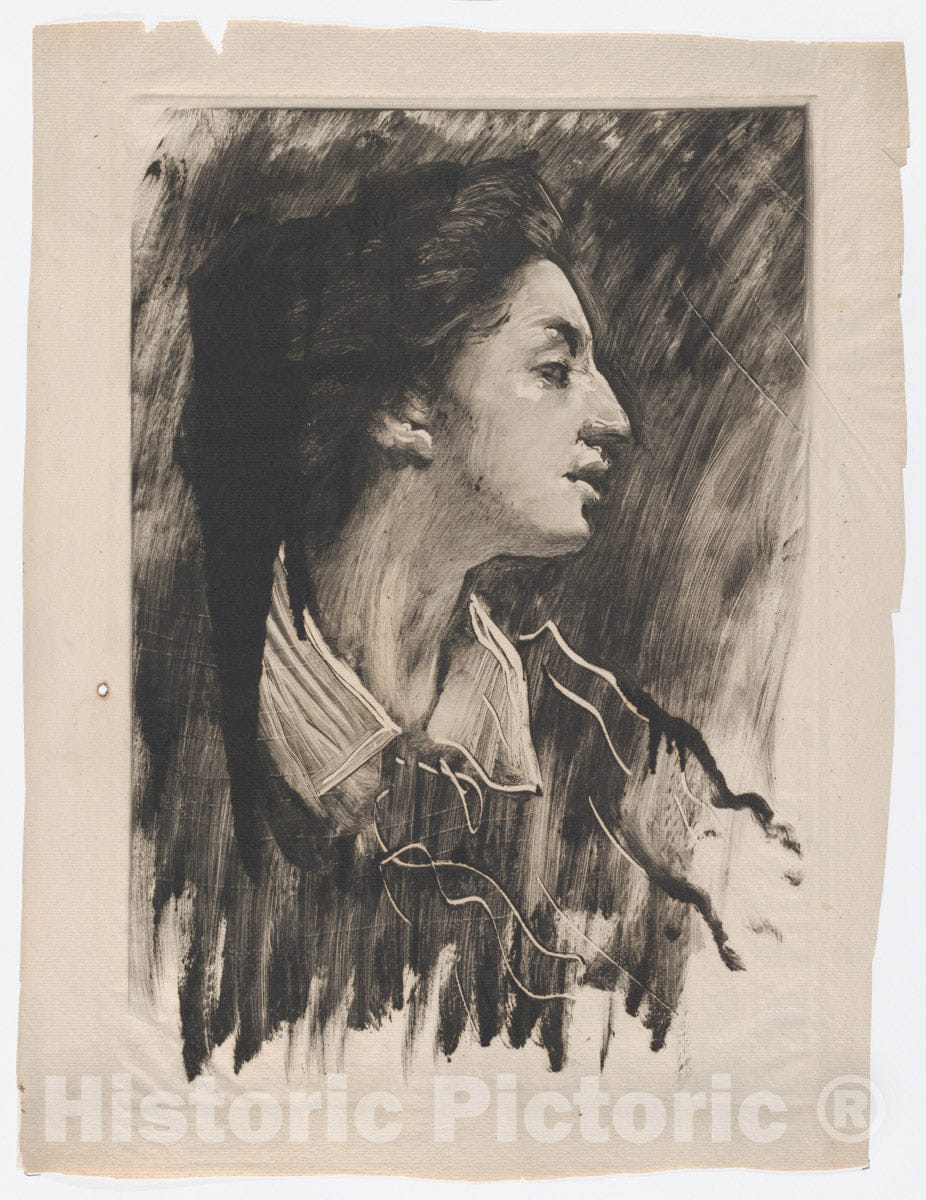 Art Print : John White Alexander - Elizabeth Alexander : Vintage Wall Art