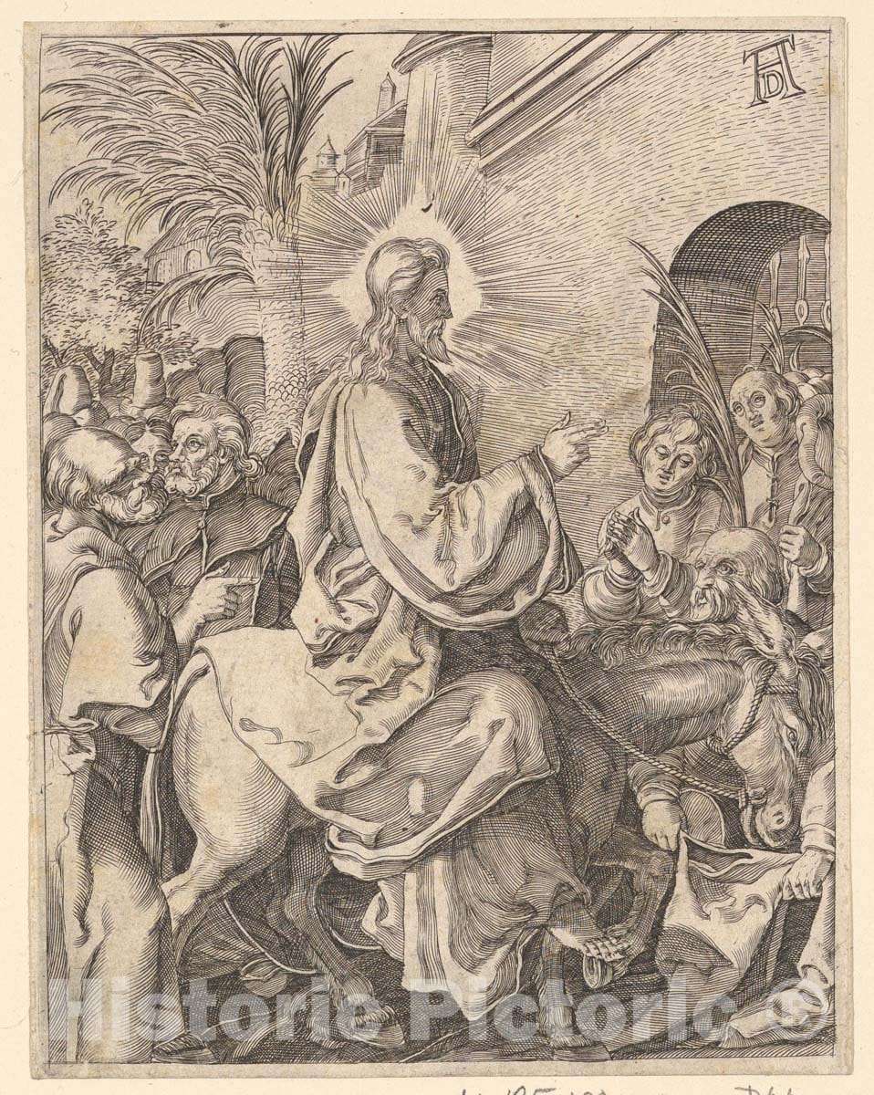Art Print : Albrecht Dürer - Engraved Copies of The Little Passion - 422014 : Vintage Wall Art