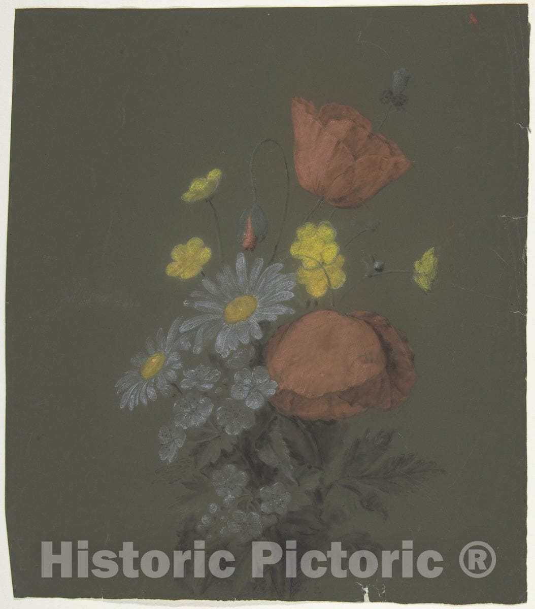 Art Print : Antoine Berjon - Floral Design - 422575 : Vintage Wall Art