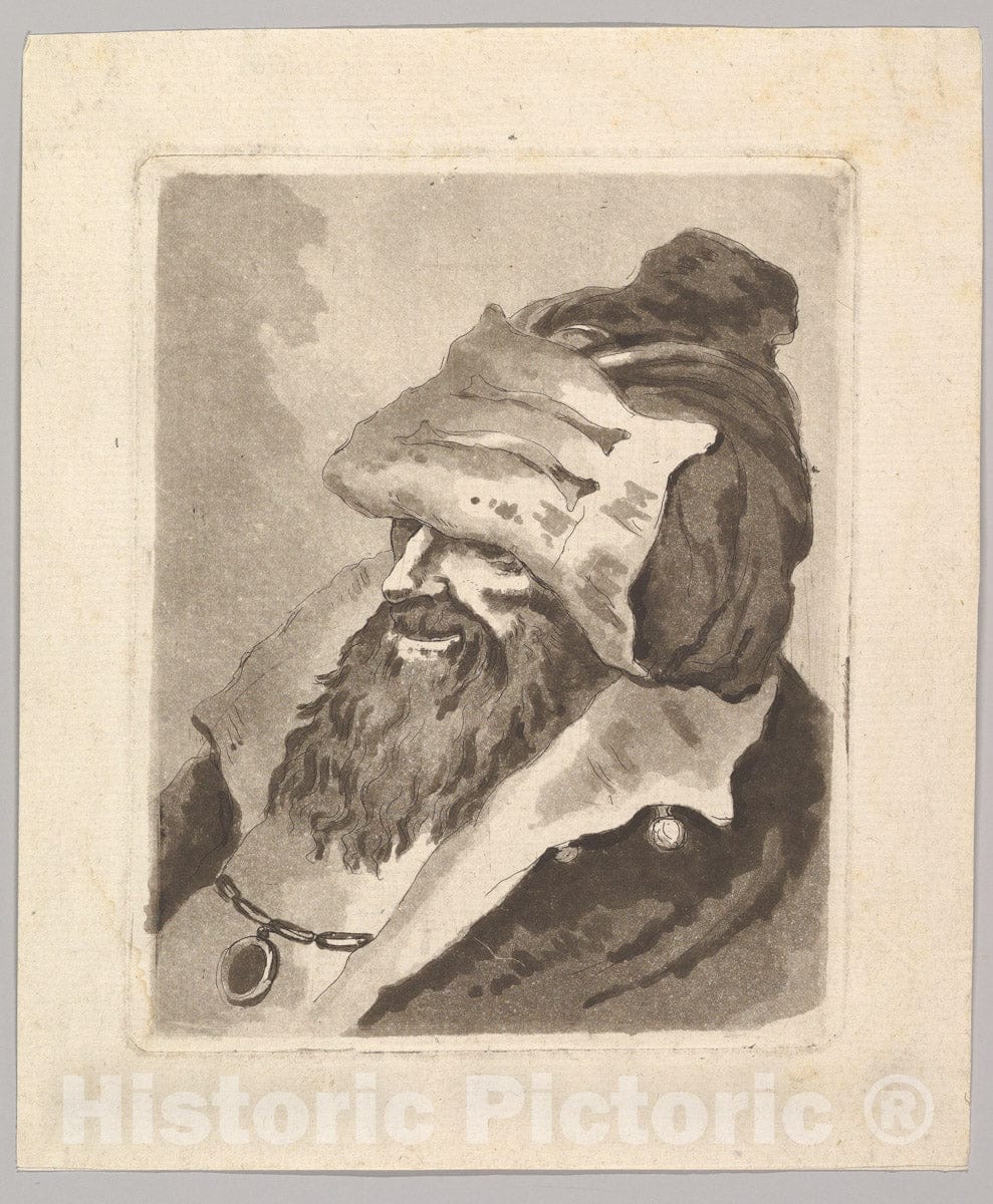 Art Print : Jean Claude Richard, Abbé de Saint-Non - Fragments choisis Dans les Peintures et les Tableaux les Plus interessants des Palais et des Eglises d'Italie 1 : Vintage Wall Art