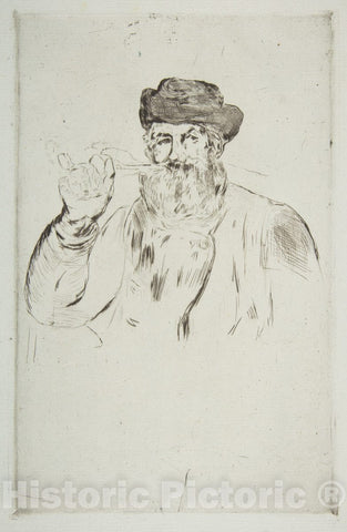 Art Print : Édouard Manet - The Smoker (Le Fumeur) : Vintage Wall Art