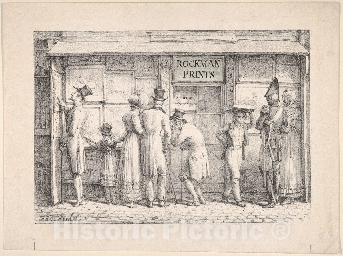 Art Print : Carle (Antoine Charles Horace) Vernet - François Delpech's Print Shop : Vintage Wall Art