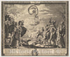 Art Print : Abraham Bosse - The Fortune of France : Vintage Wall Art