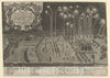 Art Print : Lukas Schnitzer - Fireworks Display by Engelhart Holtzschuer, Jobst Wilhelm Ebner and Johann Tobias Ebner as Proof of Mastership, Nuremberg, 1661 : Vintage Wall Art