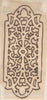 Art Print : British, 19th Century - Ornamented Metal Doorplate : Vintage Wall Art