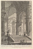 Art Print : Large Sculpture Gallery Built on Arches and lit from Above - Artist: Giovanni Battista Piranesi - Created: c1750 : Vintage Wall Art