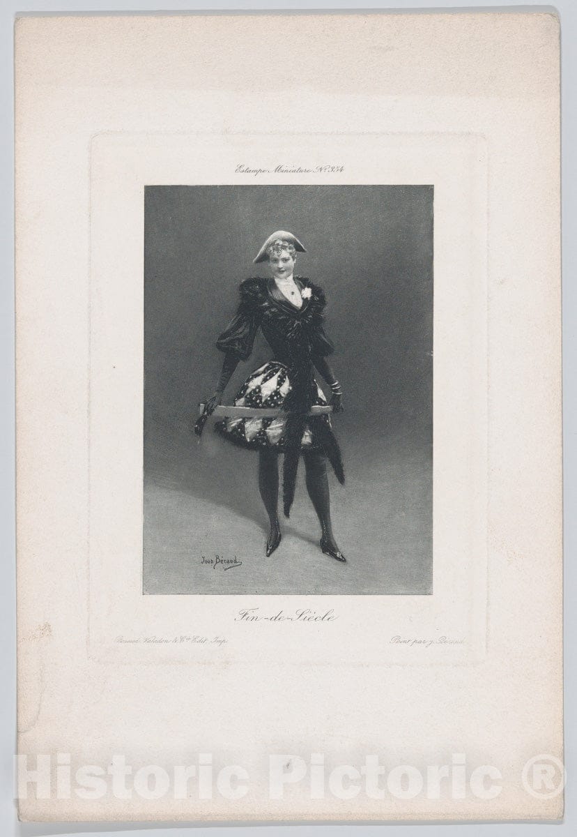 Art Print : Boussod, Valadon and Co. - End of The Century : Vintage Wall Art