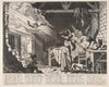 Art Print : Abraham Bosse - The Death of Lazarus : Vintage Wall Art