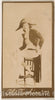 Photo Print : Seated actress wearing military-inspired costume, from the Actresses series (N664) promoting Old Fashion Fine Cut Tobacco - Created: 1888–90 : Vintage Wall Art
