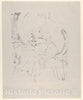 Art Print : Henri de Toulouse-Lautrec - Coquelin Aîné : Vintage Wall Art