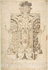 Art Print : Italian, Lombard, 16th Century - Design for a Wall Fountain - 425119 : Vintage Wall Art