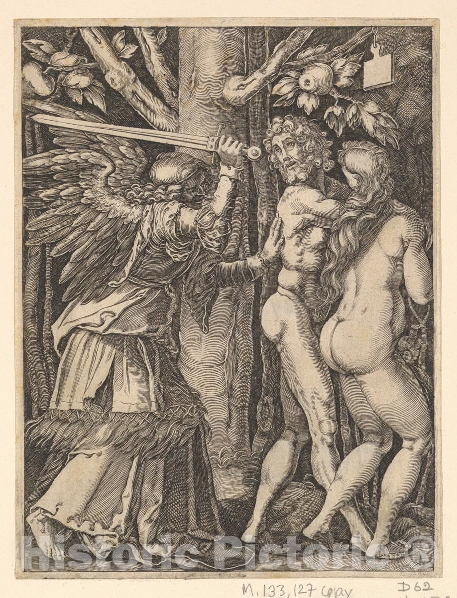 Art Print : Albrecht Dürer - Engraved Copies of The Little Passion - 425304 : Vintage Wall Art
