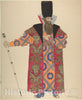 Art Print : Pavel Petrovic Froman - Costume Study for Robed, Bearded Boyar with Staff; Verso: Sketch for The Same Figure : Vintage Wall Art