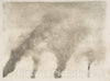 Art Print : Edgar Degas - Factory Smoke : Vintage Wall Art