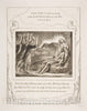 Art Print : William Blake - Job's Comforters, from Illustrations of The Book of Job : Vintage Wall Art