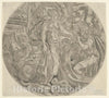 Art Print : Antonio Fantuzzi - Circe and The Companions of Ulysses 1 : Vintage Wall Art