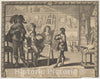 Art Print : Abraham Bosse - The Noble Artist Painting Louis XIII : Vintage Wall Art