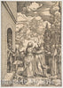 Art Print : Albrecht Dürer - The Visitation, from The Life of The Virgin 3 : Vintage Wall Art
