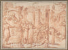 Art Print : Giovanni Battista Lombardelli (Giovanni Battista Della Marca,Il Montano) - Scenes from The Life of Saint Anthony Abbot : Vintage Wall Art