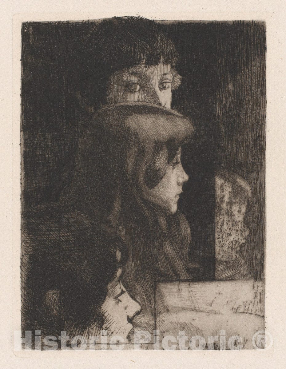 Art Print : Paul-Albert Besnard - Family : Vintage Wall Art