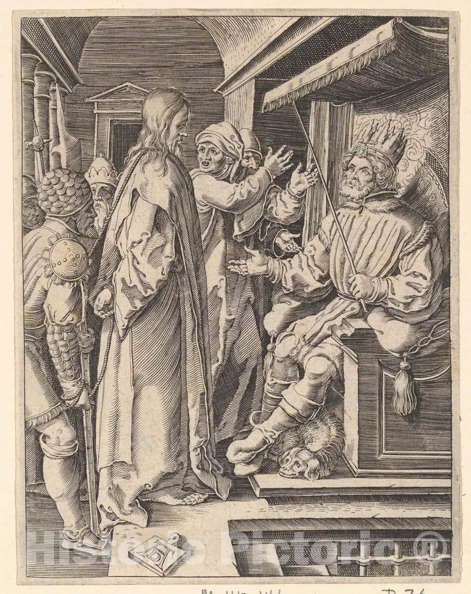 Art Print : Albrecht Dürer - Engraved Copies of The Little Passion - 426029 : Vintage Wall Art