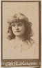 Photo Print : Portrait of Actress, from The Actresses Series (N664) Promoting Old Fashion Fine Cut Tobacco 2 : Vintage Wall Art