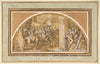 Art Print : Francesco Salviati (Francesco de' Rossi) - Triumphal Entry into a City : Vintage Wall Art