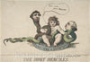 Art Print : Thomas Rowlandson - The Infant Hercules : Vintage Wall Art