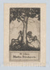 Art Print : Ernest Haskell - Ex Libris Martin Birnbaum : Vintage Wall Art