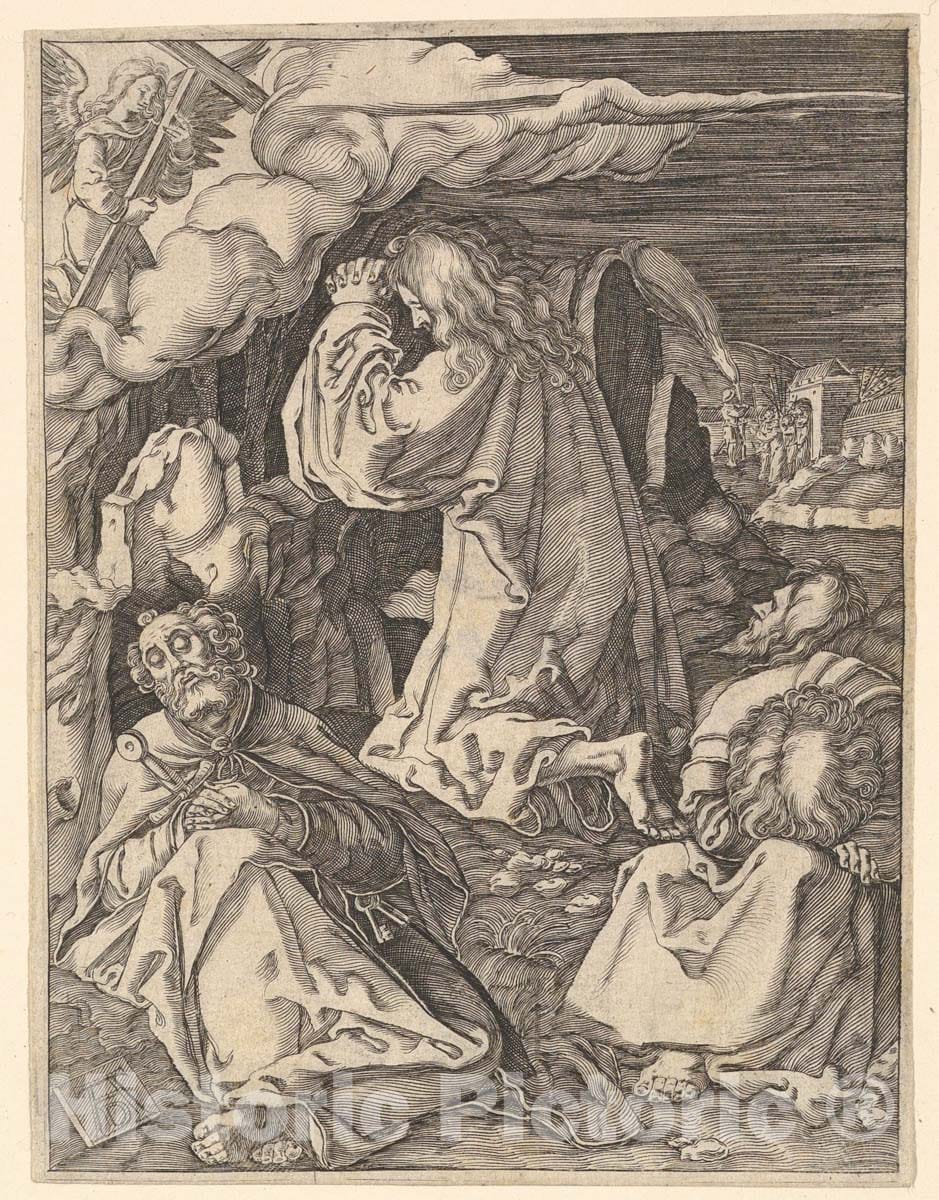 Art Print : Albrecht Dürer - Engraved Copies of The Little Passion - 427798 : Vintage Wall Art