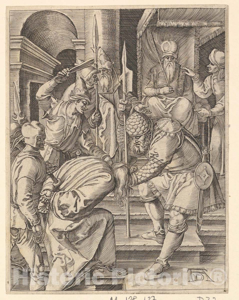 Art Print : Albrecht Dürer - Engraved Copies of The Little Passion - 428636 : Vintage Wall Art