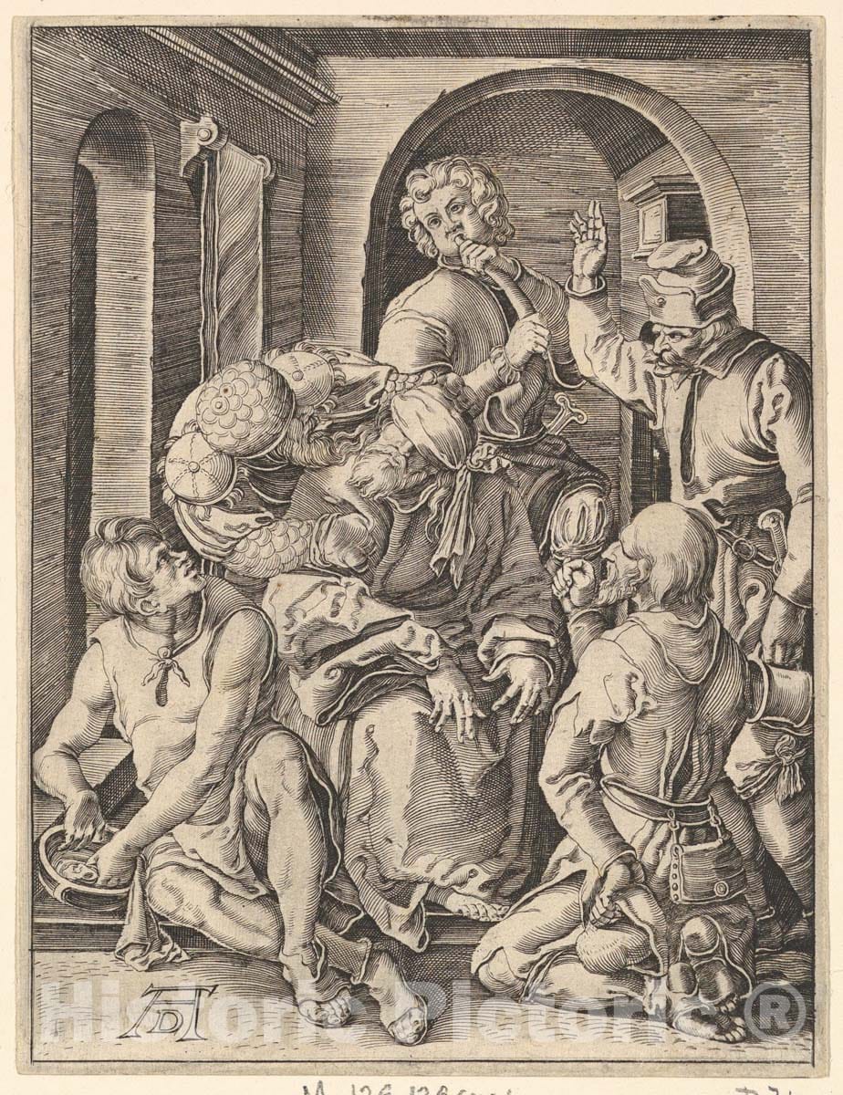 Art Print : Albrecht Dürer - Engraved Copies of The Little Passion - 429237 : Vintage Wall Art