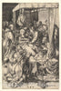 Art Print : Martin Schongauer - Death of The Virgin : Vintage Wall Art