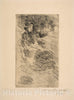 Art Print : Mary Cassatt - Lydia Looking Toward The Right: Trees Beyond : Vintage Wall Art