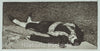 Art Print : Édouard Manet - Dead Toreador : Vintage Wall Art
