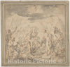 Art Print : Hans von Aachen - Allegory of The Battle at Selimbar (October 28, 1599) : Vintage Wall Art