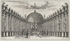 Art Print : Mathäus Küsel - Figures Worshipping The Statue of an Armed Figure
