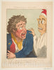 Art Print : Thomas Rowlandson - Terrour or Fright : Vintage Wall Art