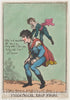Art Print : Thomas Rowlandson - Theatrical Leap Frog : Vintage Wall Art