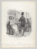Art Print : Victor Adam - Chap. IV: Elle me Regard! Dieu quel Bonheur! (She Notices me! What Happiness!) : Vintage Wall Art
