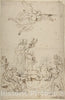 Art Print : Italian, 18th Century - The Rising of Nazareth (?) : Vintage Wall Art