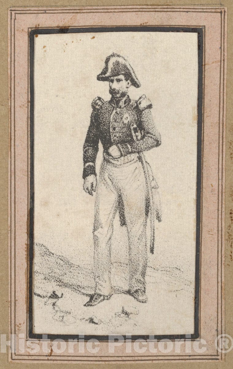Art Print : Victor Adam - A Soldier : Vintage Wall Art