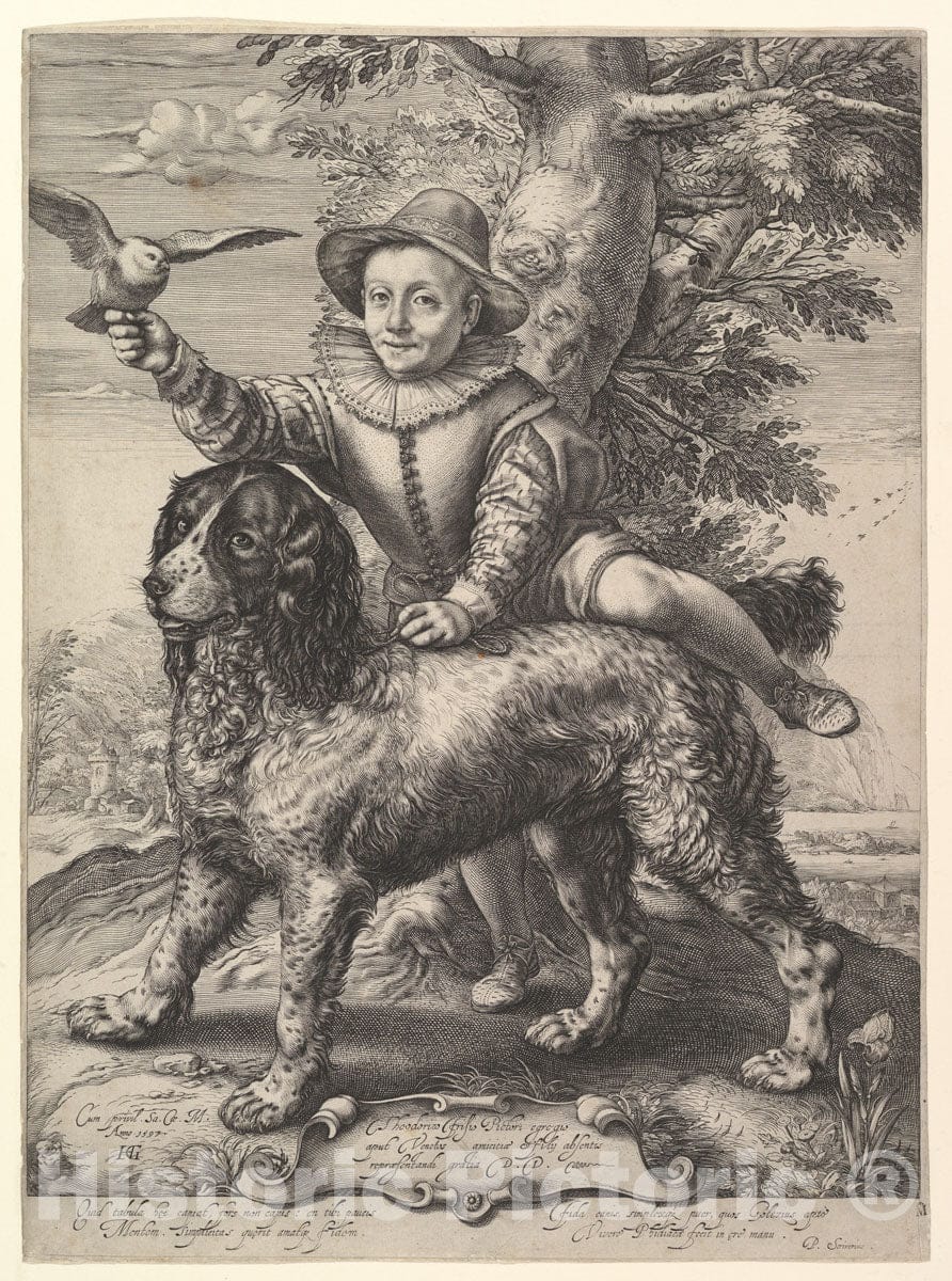 Art Print : Hendrick Goltzius - Frederick de Vries : Vintage Wall Art