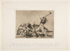 Art Print : Goya - The Same (Lo mismo), from The Disasters of War (Los Desastres de la Guerra), Plate 3 : Vintage Wall Art