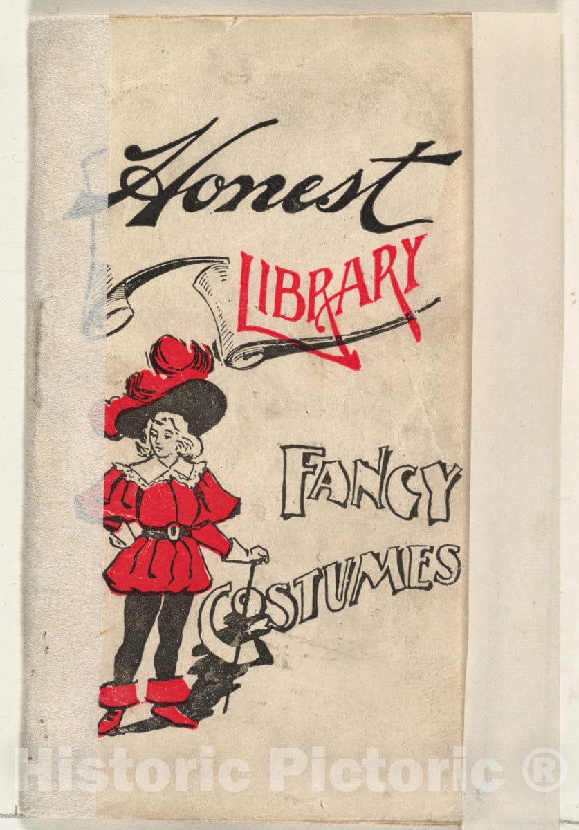 Art Print : Issued by W. Duke, Sons & Co. - Fancy Costumes, from The Honest Library Series Issued by Duke Sons & Co. to Promote Honest Long Cut Tobacco : Vintage Wall Art