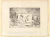 Art Print : Jean Honoré Fragonard - The Satyr's Family : Vintage Wall Art