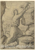Art Print : Friedrich Olivier - The Good Shepherd