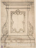 Art Print : Giovanni Battista Foggini - Design for a Pedestal (Recto)