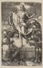 Art Print : Albrecht Dürer - The Resurrection, from The Passion : Vintage Wall Art